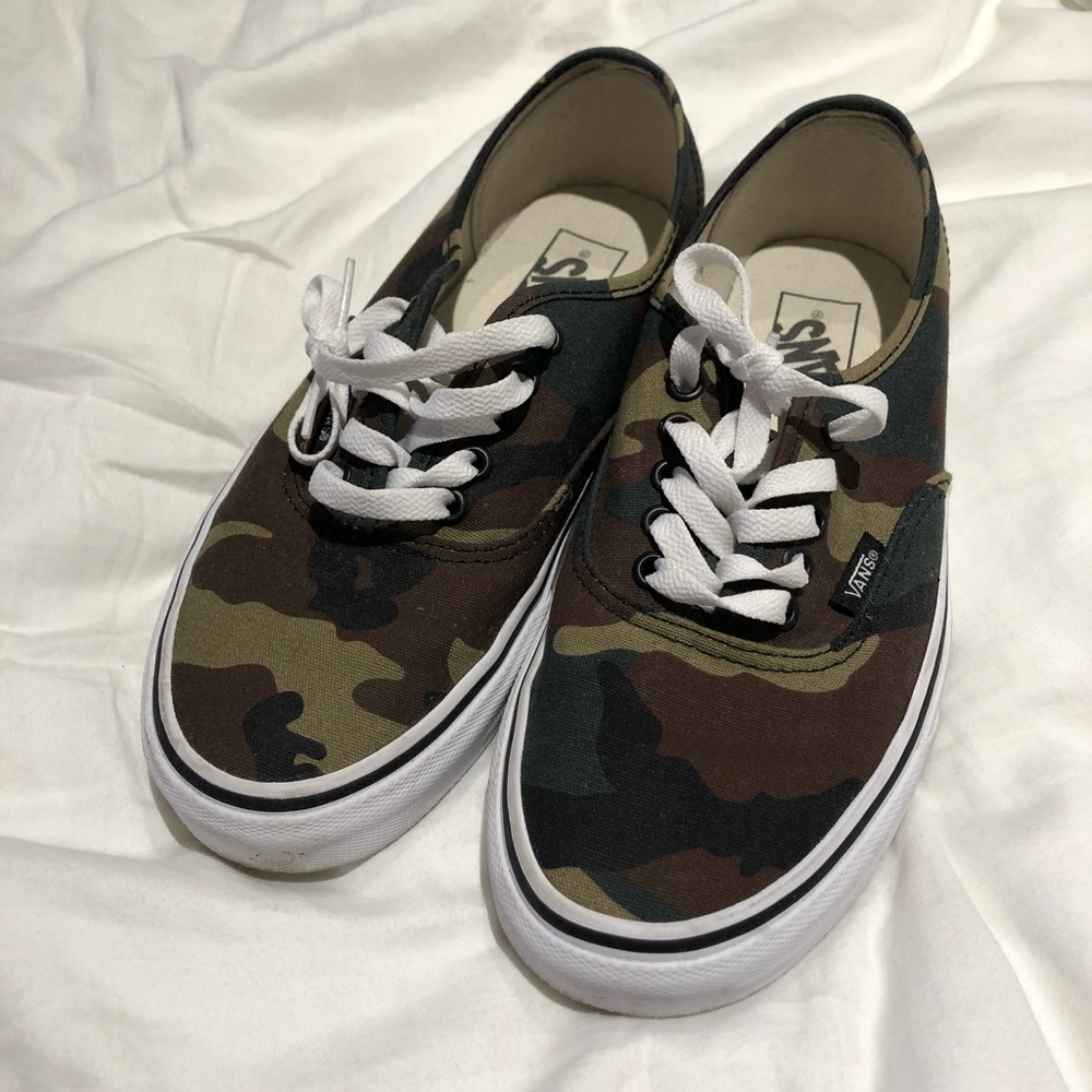 Camo Vans